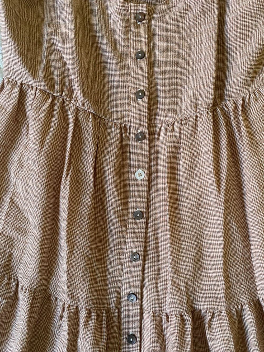 Buttoned Prairie Dress - Picture 4 of 6